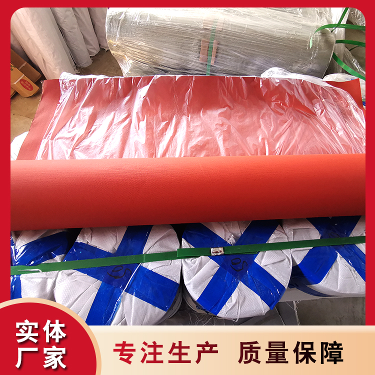 单面硅胶防火布