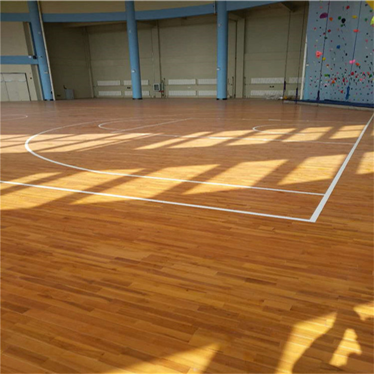 比赛用篮球馆木地板